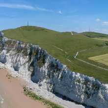 Cap blanc nez drone
